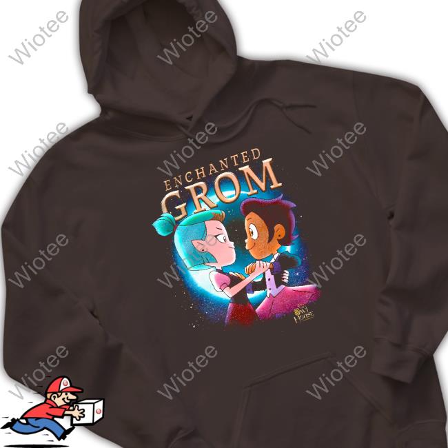Official Enchanted Grom Sweatshirt Official Disney's The Owl House Grom Tee Shirt