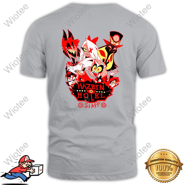 Hazbin Hotel Staff Shirt Hazbin Hotel Staff Crewneck Sweatshirt