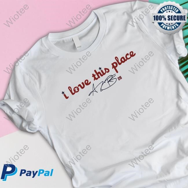 Official I Love This Place Hot Shirt