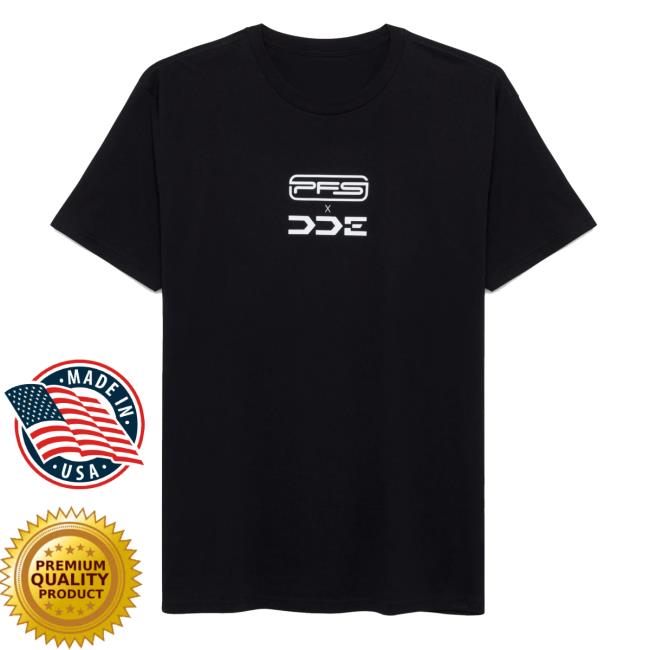 Official DDE Merch Store Pfs X Dde Classic T Shirt - Red DDE Clothing Shop