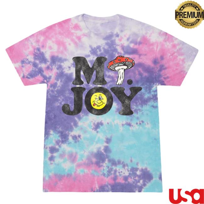 Official Mt Joy Merch Mushroom Tie-Dye T-Shirt