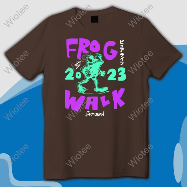 Official Lightning Store Frog Walk ’23 Custom T Shirts Lightning Frog Walk ’23 Shirt