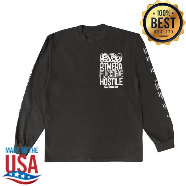 PTM Era Hostile Long Sleeve Tee PTM Mercado: Portugal. The Man l Official Store