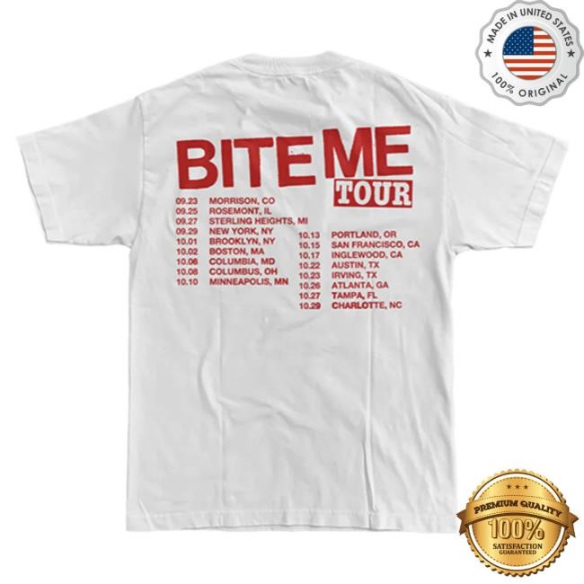 Official Renee Rapp White Tour Photo Tees Reneé Rapp