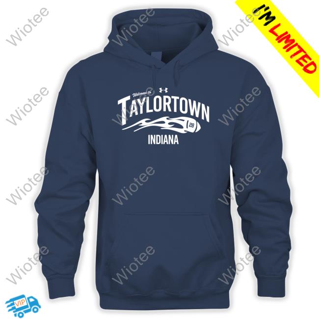 Official Welcome To Taylortown Indiana Tee
