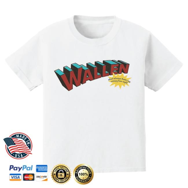 Morgan Wallen Wallen Superman Kids Tees