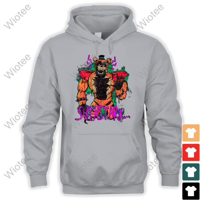 Superstarr Glamrock Freddy Tee Superstarr Glamrock Freddy Shirt 2024