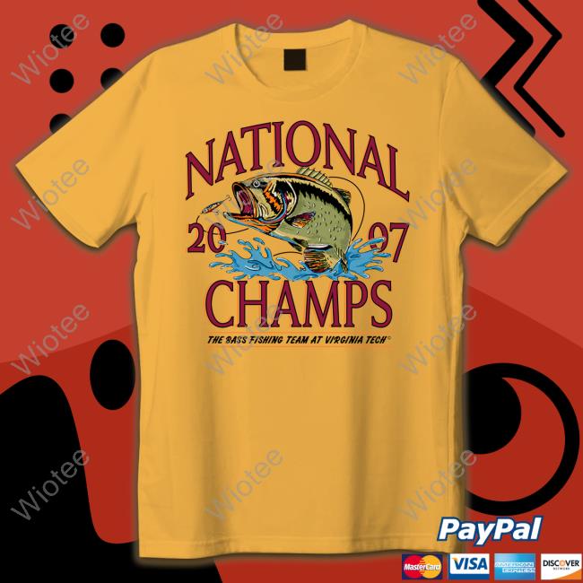 Homefield Apparel Store Virginia Tech 2007 Bass Fishing Shirt Official Homefield Apparel Store Virginia Tech 2007 Bass Fishing Cap