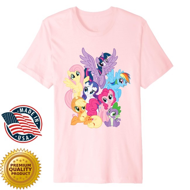 Official My Little Pony Squad Together Premium Tee - My Little Pony Store