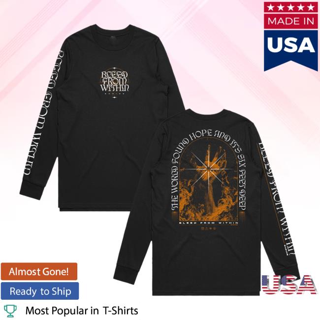 Bleed From Within The Will To Resist The World Found Hope And It's Siz Feet Deep Hoodie