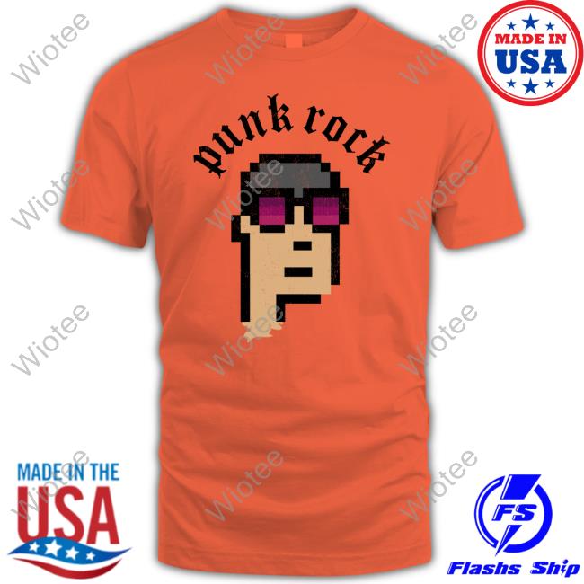 Official Punk Rock T Shirt Official M Shadows Cryptopunk Punk Rock T Shirts