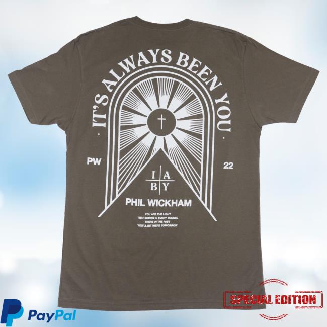 Official Phil Wickham Merch Store Shop It's Always Been You (Green) Popover Shirt PhilWickham