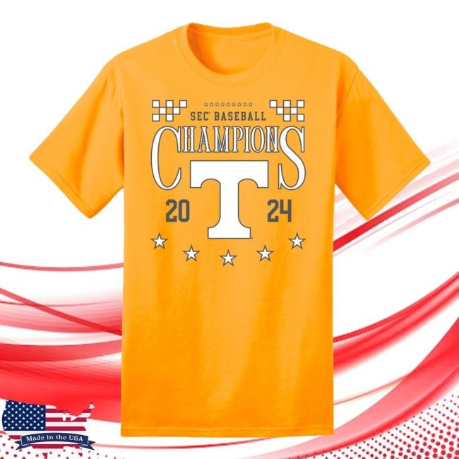 Official Utvol 2024 Sec Baseball Champs Locker Room Shirt 2024