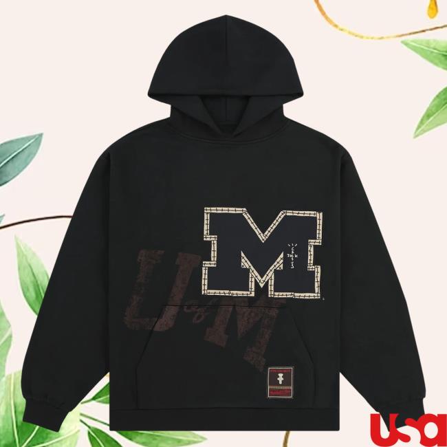 Official Travis Scott Utopia Merch Store CJ X M&N X UNIVERSITY OF MICHIGAN Sweaters Travis Scott Apparel Clothing TravisScott