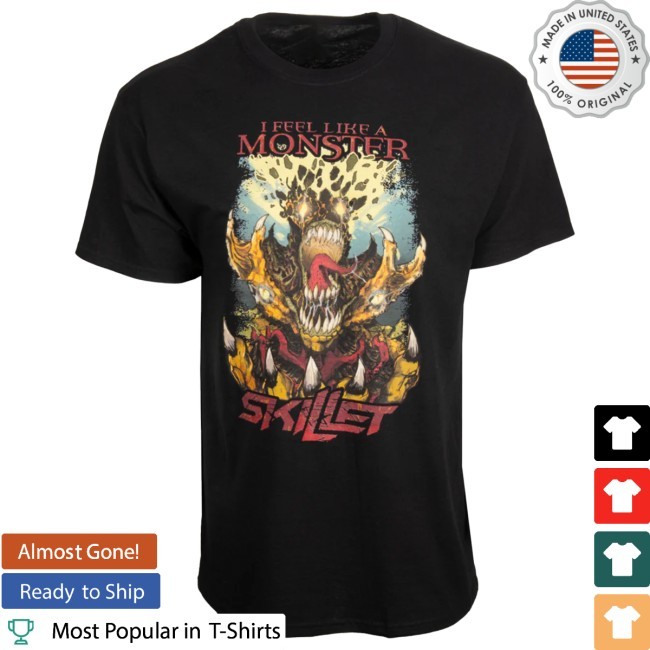 Skillet - Merch Skillet Monster Shirt