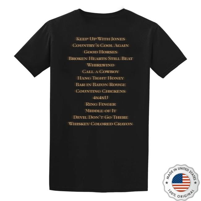 Lainey Wilson Whirlwind Tracklist T Shirt