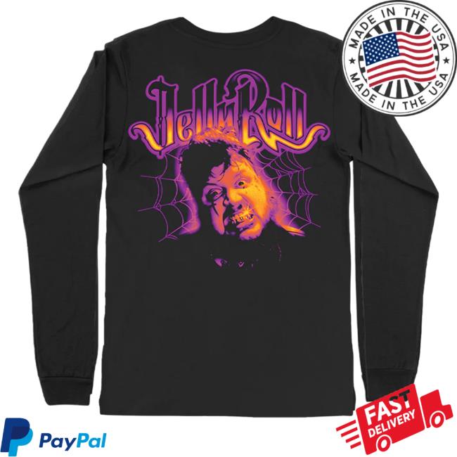 Official Jelly Roll Merch Limited Edition Spiderweb Hooded Sweatshirt Jellyroll615 Jelly Roll Merch Limited Edition Spiderweb Shirts Jellyroll615