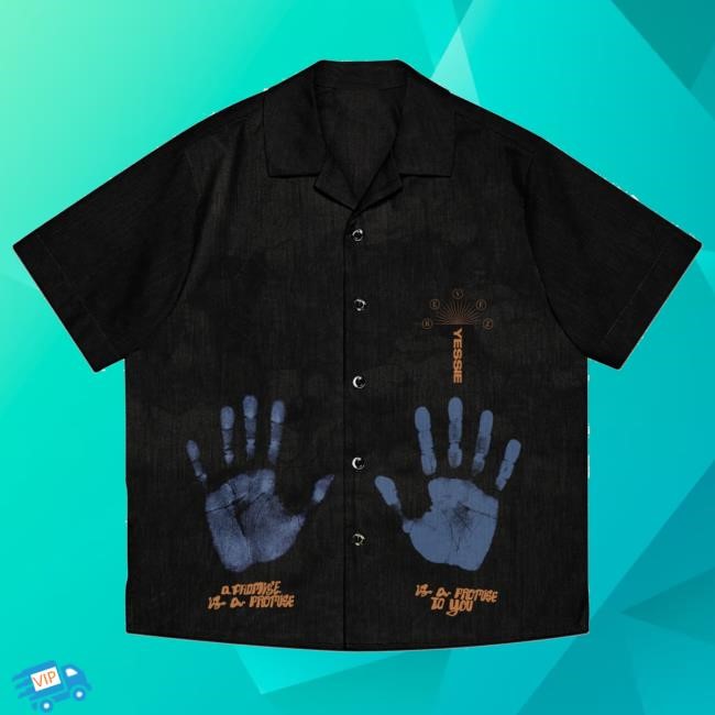 Official Jessie Reyez Merch Jessie Reyez Prayer Hands Button Up Tshirt