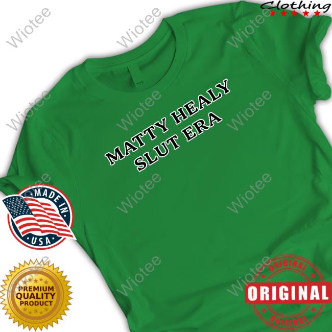 Official Matty Healy Slut Era Tee Shirt