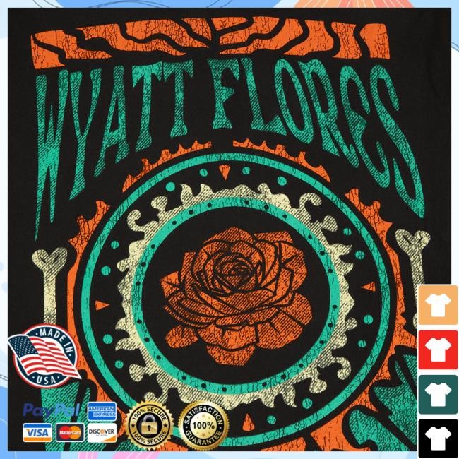 Official Wyatt Flores Merch Shop Wyatt Flores Flower Power Long Sleeve Top Shirt Official Wyatt Flores Merch Shop Wyatt Flores Flower Power Long Sleeve Tees