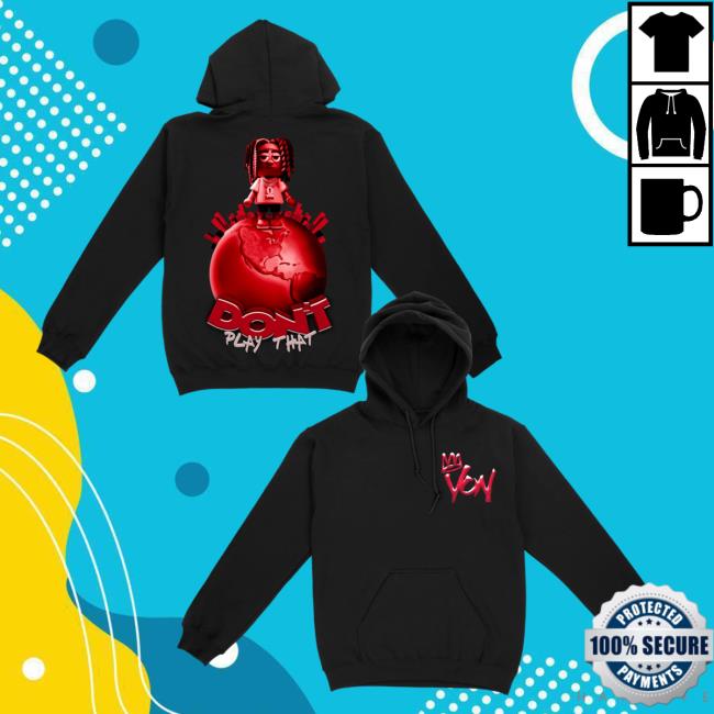 Official Merch Bar Store King Von Top Of The World T-Shirts Black MerchBar KingVon Apparel Clothing Shop