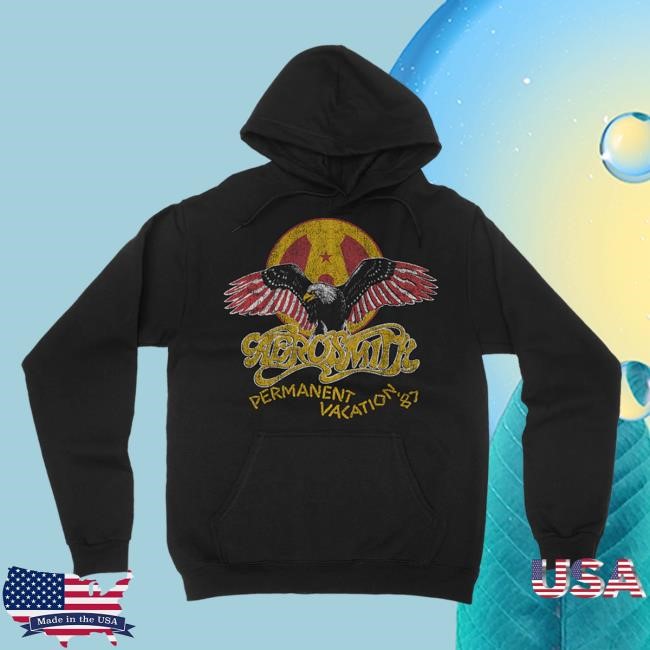 Permanent Vacation New Hoodie Aerosmith Official Store