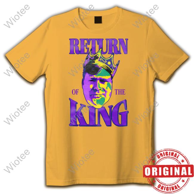 Official Barstool Sports Store Return Of The King Shirt Return Of The King Shirt