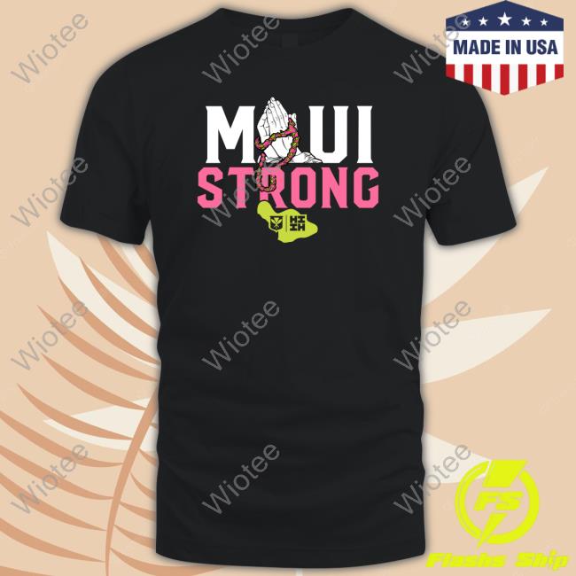 Official Hifinest Merch Keiki Maui Strong T-Shirt Kokua Maui