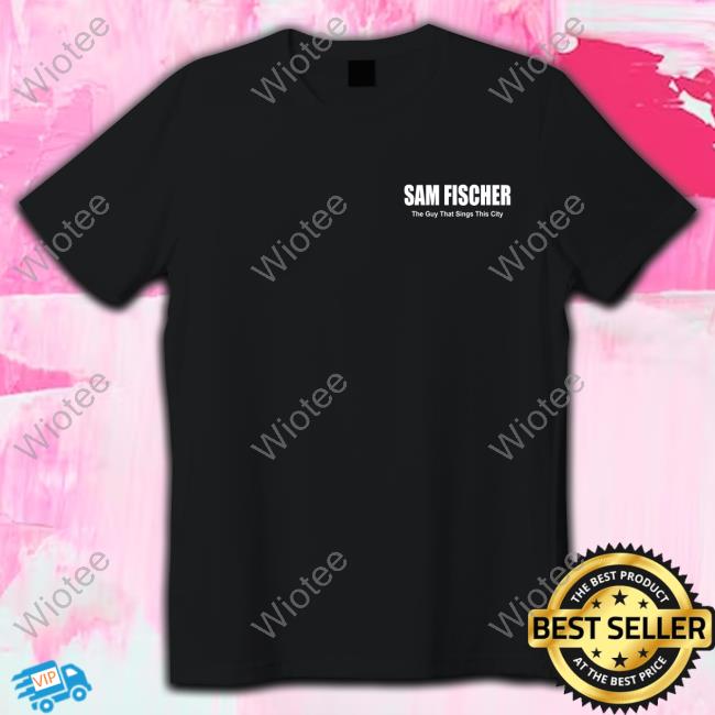 Official Sam Fischer SCP Merch This City Us Tour Tee Shirt