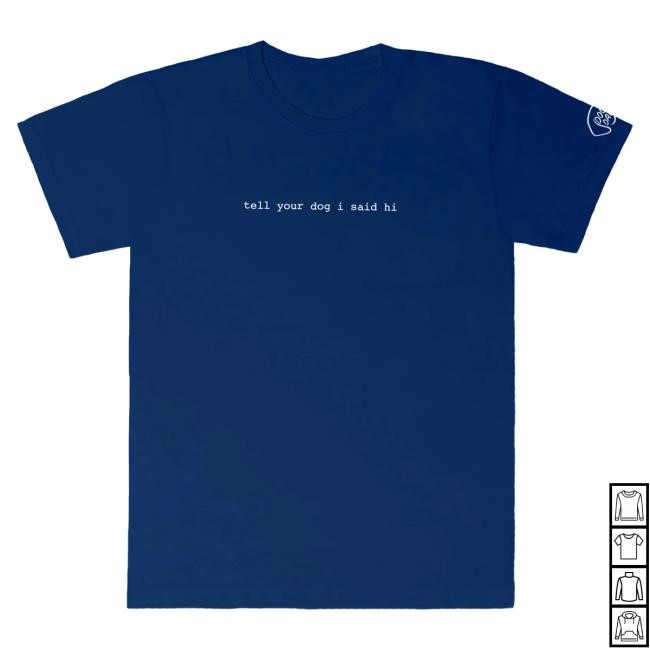 Official We Rate Dogs Merch Classic Tee (Dad Dog) - Navy