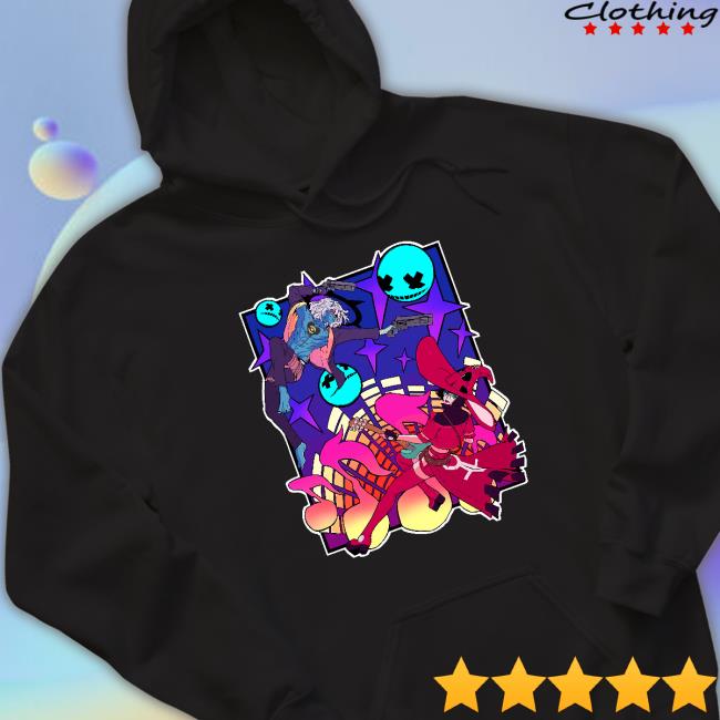 Merch Ten-o Guilty Gear Happy Chaos Vs I-No T-Shirt Merch Ten-o Guilty Gear Happy Chaos Vs I-No T-Shirt