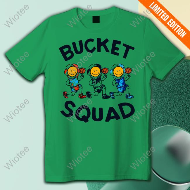Youth Tie Dye Flower Team Bucket Squad Sweatshirt Youth Tie Dye Flower Team T-Shirt