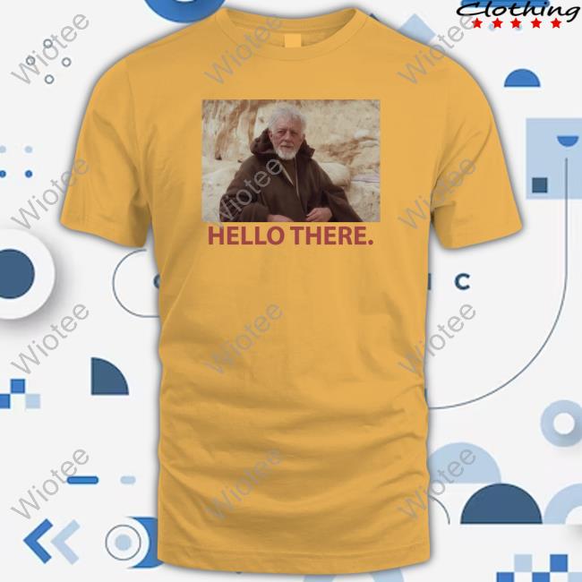 Official Star Wars Obi-Wan Hello There T Shirt Star Wars Holocron Ewan Mcgregor’S Daughter Wearing Obi-Wan Hello There Sweatshirt