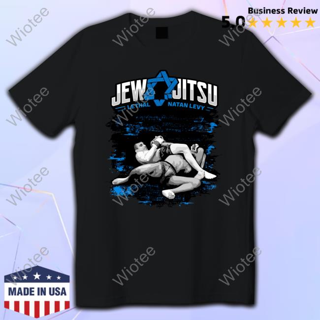 Official Levy Mma Natan Levy New Signature Jew-Jitsu Tee Shirt
