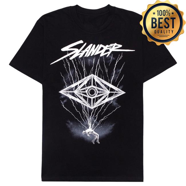 Official Slander Merch Store Superhuman Shirt New