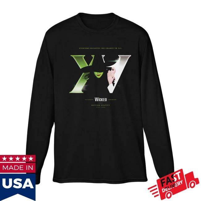 Wicked Unisex XV Keyart Shirt Wicked the Musical Shop