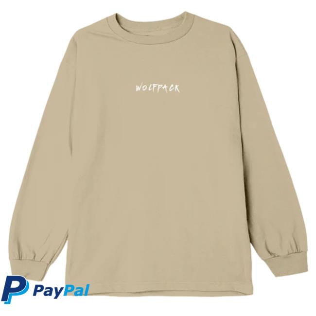 Official Sniperwolf Merch Sssniperwolf Wolfpack Sand Sweatshirt