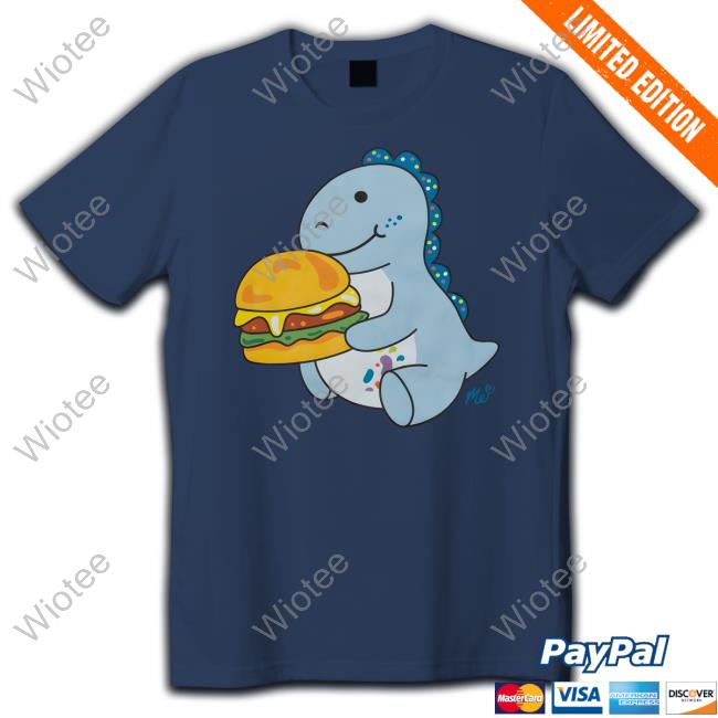 Moriah Elizabeth Merch Cousin Derp Burger Hooded Sweatshirt Moriahelizabethmerch