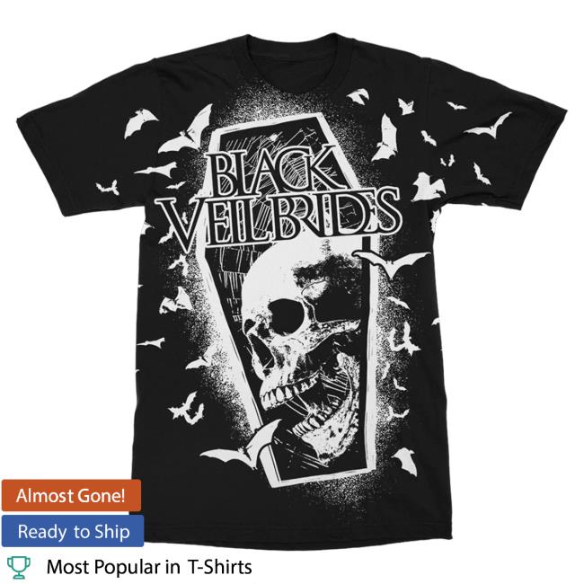 Official Black Veil Brides Merch Store Black Veil Brides Bats Day Hot Shirt Black Veil Brides Clothing Shop