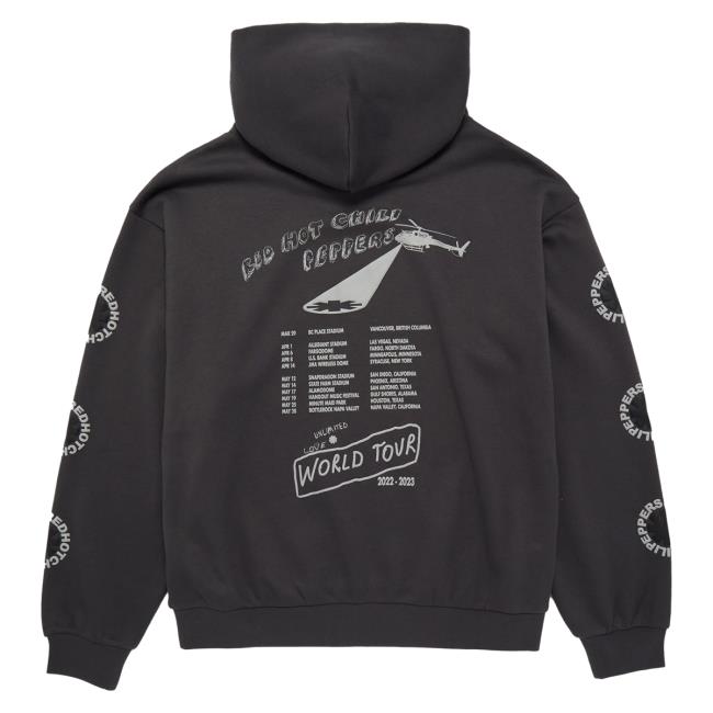 Official Red Hot Chili Peppers Totem Popover Sweatshirt Official Red Hot Chili Peppers Totem Crew