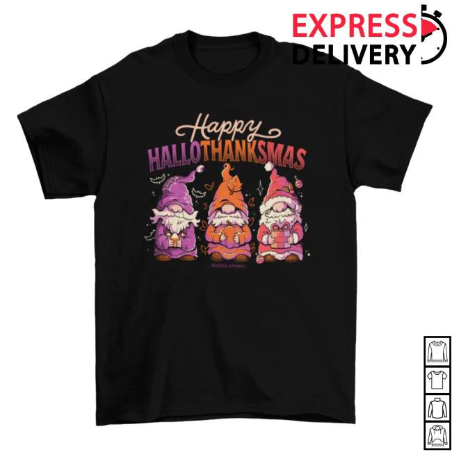 Hallothanksmas Gnome T Shirt