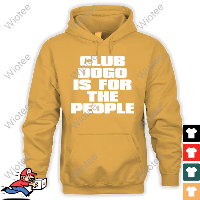 Club Dogo Is For The People Black T Shirt Official Club Dogo Is For The People Black Shirt