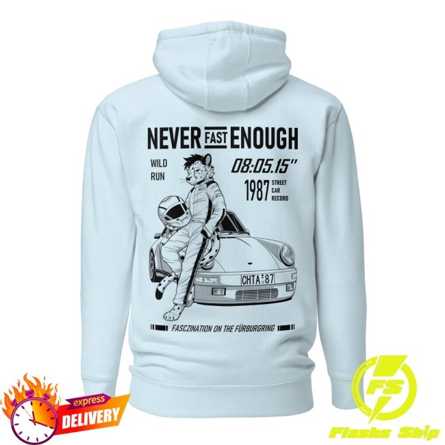 Official Never Fast Enough Hoodie - Lynx Lab Store