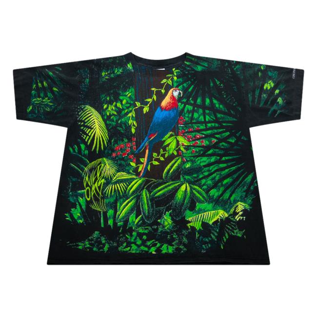 Official Thentwrk Vintage Parrot Rainforest AOP Nature Shirt New 3D All Over Print