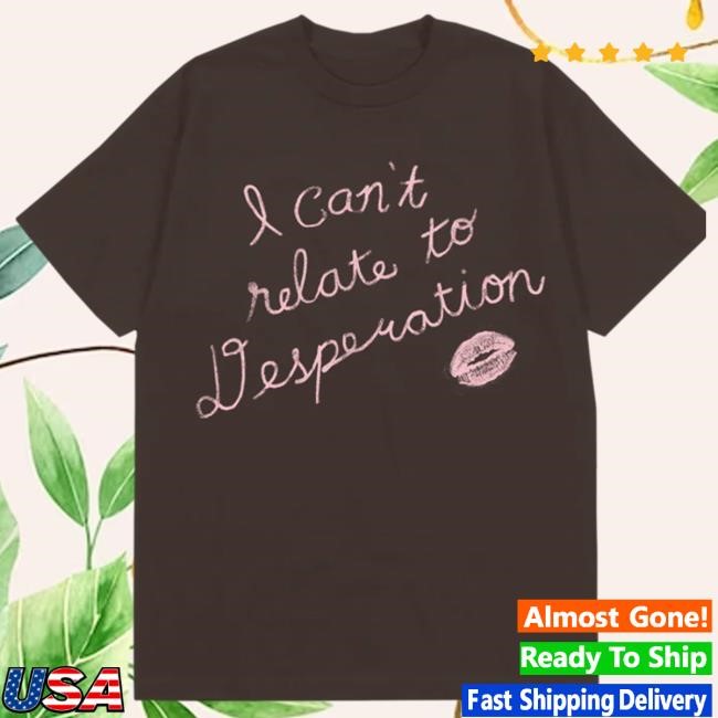 Official Sabrina Carpenter Merch Store Can't Relate Shirt 2024