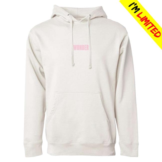 Official Megan Moroney Merch Store Megan Moroney White Wonder Maybe Baby He Ain't The One Pullover Hoodie MeganMoroney Shop