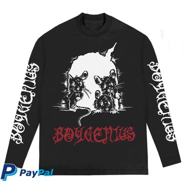 Official Boy Genius Store Shop Boy Genius Merch Mice Long Sleeve Hot Shirt