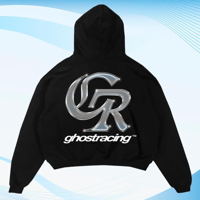 Official Ghost Racing Clothing Gr Chrome Pullover Hoodie - Black