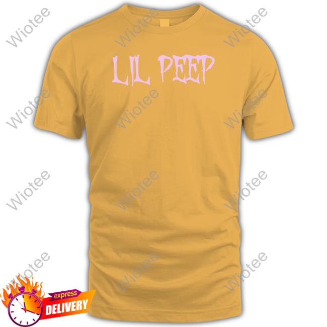 Official OG Lil Peep Design Tee Shirt