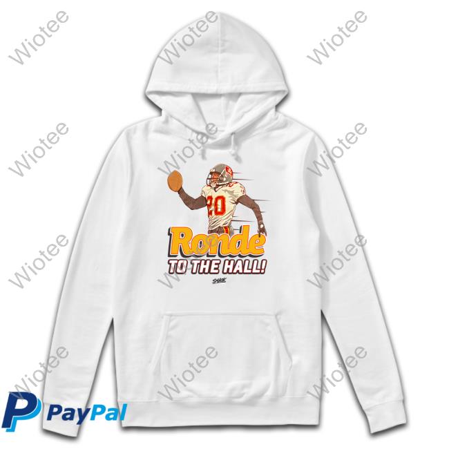 Smack Apparel Merch Ronde To The Hall Tee Shirt Ronde Barber Jon Cooper Smack Apparel Merch Ronde To The Hall Hoodie Ronde Barber